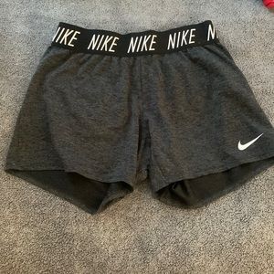 Grey nike shorts